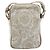 Borsa a tracolla VERSACE Canvas Beige Gold Auth 200702V D'oro - vista 2