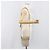 Borsa a tracolla VERSACE Canvas Beige Gold Auth 200702V D'oro - vista 23