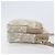 Borsa a tracolla VERSACE Canvas Beige Gold Auth 200702V D'oro - vista 3