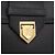 Autre Marque Borsa a tracolla SAINT LAURENT in pelle nera e oro Auth ka6131 Nero - vista 14