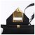 Autre Marque Borsa a tracolla SAINT LAURENT in pelle nera e oro Auth ka6131 Nero - vista 16
