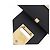 Autre Marque Borsa a tracolla SAINT LAURENT in pelle nera e oro Auth ka6131 Nero - vista 19