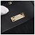 Autre Marque Borsa a tracolla SAINT LAURENT in pelle nera e oro Auth ka6131 Nero - vista 20