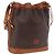 Céline Borsa a tracolla CELINE Macadam Canvas PVC Pelle Marrone Oro Auth 203425 D'oro