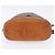 Céline Borsa a tracolla CELINE Macadam Canvas PVC Pelle Marrone Oro Auth 203425 D'oro - vista 11