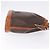 Céline Borsa a tracolla CELINE Macadam Canvas PVC Pelle Marrone Oro Auth 203425 D'oro - vista 5