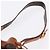 Céline Borsa a tracolla CELINE Macadam Canvas PVC Pelle Marrone Oro Auth 203425 D'oro - vista 9