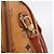 Borsa MCM Logogram Vicetos Boston Bag PVC Leather 2way Brown Gold Auth 203004 Marrone D'oro - vista 17