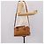 Borsa MCM Logogram Vicetos Boston Bag PVC Leather 2way Brown Gold Auth 203004 Marrone D'oro - vista 25