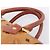 Borsa MCM Logogram Vicetos Boston Bag PVC Leather 2way Brown Gold Auth 203004 Marrone D'oro - vista 8