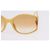 Occhiali da sole Christian Dior MIUMIU PRADA Plastica Set da 3 Nero Argento Auth BA15439 Beige - vista 5