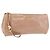 Borsa Clutch Miu Miu Pelle Beige Oro Auth 203407A D'oro