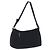 Miu Miu Schultertasche Nylon Black Silver Auth mr2866A Schwarz Silber