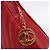 Borsa CHANEL V stitch in pelle d'agnello rossa e oro CC Auth 203141 Rosso D'oro - vista 14