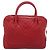 Borsa CHANEL V stitch in pelle d'agnello rossa e oro CC Auth 203141 Rosso D'oro - vista 3