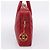 Borsa CHANEL V stitch in pelle d'agnello rossa e oro CC Auth 203141 Rosso D'oro - vista 4