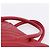 Borsa CHANEL V stitch in pelle d'agnello rossa e oro CC Auth 203141 Rosso D'oro - vista 8
