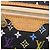 LOUIS VUITTON Monogram Multicolor Pochette MM Purse Black M60031 LV Auth 202597V Nero - vista 18