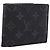 LOUIS VUITTON Monogram Eclipse Portefeuille Marco NM M62545 LV Auth 202834 Monograma
