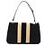Borsa a Tracolla GUCCI Interlocking G Velluto Nero Argento Auth 193808V - vista 3