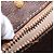 Céline CELINE Macadam Canvas Boston Bag PVC Leder Braun Gold Auth 197668V Golden - Ansicht 25