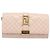 Portafoglio a Spalla con Catena VERSACE Greca Goddess in Pelle Pink Gold Auth 200687V Rosa D'oro - vista 13