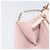 Portafoglio a Spalla con Catena VERSACE Greca Goddess in Pelle Pink Gold Auth 200687V Rosa D'oro - vista 22