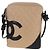 Borsa a tracolla CHANEL Matelasse Cambon Line in pelle Beige Silver CC Auth BA15637 Argento - vista 2