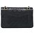 Borsa a tracolla CHANEL Chain Matelasse 23 in pelle d'agnello nera e oro CC Auth 200454SAM Nero D'oro - vista 3