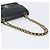 Borsa a tracolla CHANEL Chain Matelasse 23 in pelle d'agnello nera e oro CC Auth 200454SAM Nero D'oro - vista 7