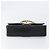 Borsa a tracolla CHANEL Chain Matelasse 23 in pelle d'agnello nera e oro CC Auth 200454SAM Nero D'oro - vista 9
