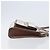 Borsa a mano BURBERRY Canvas Beige Gold Tone Auth 202843 - vista 4