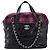 Borsa a mano CHANEL Matelasse in pelle di vitello 2way Nero Argento CC Auth 203070M - vista 2