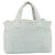 Borsa a mano Miu Miu Pile 2way Light Blue Gold Tone Auth ka6060A Blu chiaro - vista 2
