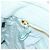 Borsa a mano Miu Miu Pile 2way Light Blue Gold Tone Auth ka6060A Blu chiaro - vista 20