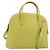 Céline Borsa a mano CELINE in pelle 2way Verde Tono Oro Auth 202586