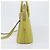 Céline Borsa a mano CELINE in pelle 2way Verde Tono Oro Auth 202586 - vista 4