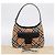 Burberrys Nova Check Schultertasche Canvas Beige Silver Auth 203137V Silber - Ansicht 22