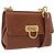 Borsa a tracolla Salvatore Ferragamo Gancini in pelle marrone e oro Auth 202457 D'oro