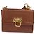 Borsa a tracolla Salvatore Ferragamo Gancini in pelle marrone e oro Auth 202457 D'oro - vista 2