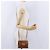 Borsa a tracolla Salvatore Ferragamo Gancini in pelle marrone e oro Auth 202457 D'oro - vista 27