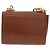 Borsa a tracolla Salvatore Ferragamo Gancini in pelle marrone e oro Auth 202457 D'oro - vista 3
