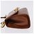 Borsa a tracolla Salvatore Ferragamo Gancini in pelle marrone e oro Auth 202457 D'oro - vista 6