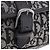 Bolsa de Ombro Christian Dior Trotter Canvas Preta Prata Auth ka6139V Preto - vista 14