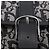 Bolsa de Ombro Christian Dior Trotter Canvas Preta Prata Auth ka6139V Preto - vista 16