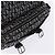 Bolsa de Ombro Christian Dior Trotter Canvas Preta Prata Auth ka6139V Preto - vista 18
