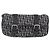 Bolsa de Ombro Christian Dior Trotter Canvas Preta Prata Auth ka6139V Preto - vista 2