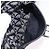 Bolsa de Ombro Christian Dior Trotter Canvas Preta Prata Auth ka6139V Preto - vista 27