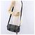 Bolsa de Ombro Christian Dior Trotter Canvas Preta Prata Auth ka6139V Preto - vista 29