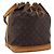 LOUIS VUITTON Borsa a tracolla Monogram Noe M42224 LV Auth 202670A Monogramma